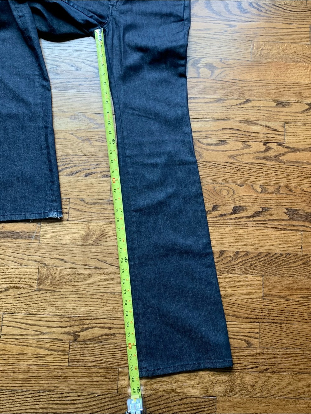 Club Monaco Dark Rinse Wash Bootcut Jeans Tag 28 fits 25/0 IMO See Measurements - Picture 11 of 12